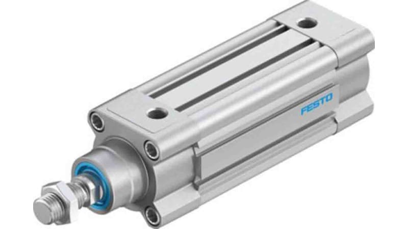 Festo Pneumatic Profile Cylinder 50mm Bore, 80mm Stroke, DSBC Series, Double Acting