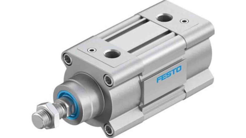 Festo Pneumatic Profile Cylinder 63mm Bore, 20mm Stroke, DSBC Series, Double Acting