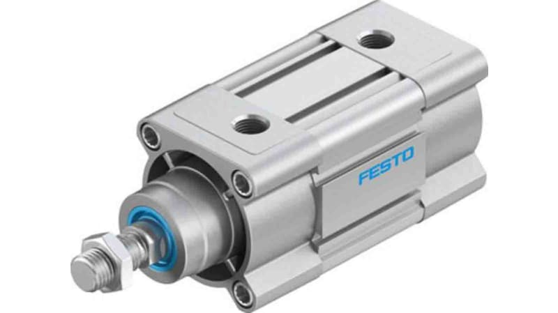 Festo Pneumatic Profile Cylinder 63mm Bore, 25mm Stroke, DSBC Series, Double Acting