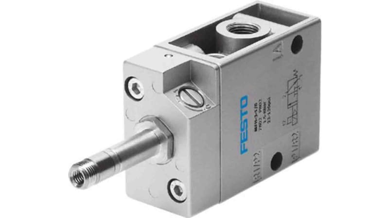 Festo 3/2 Closed Monostable Solenoid Valve - Electrical G 1/8 MFH Series