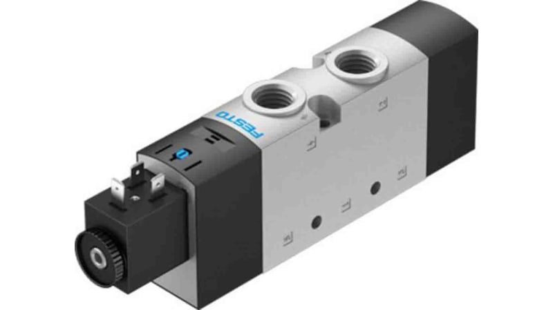 Festo 5/2 Monostable Solenoid Valve - Electrical G 1/4 VUVS Series