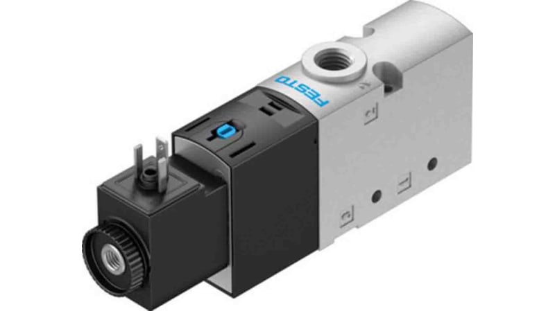 Festo 3/2 Closed Monostable Solenoid Valve - Electrical G 1/8 VUVS Series