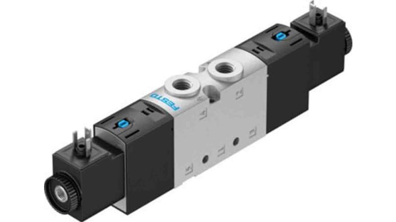 Festo 5/3 Closed Solenoid Valve - Electrical G 1/8 VUVS Series