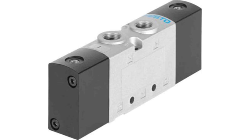Festo 5/3 Closed Pneumatic Solenoid Valve - Pneumatic G 1/4 VUWG Series