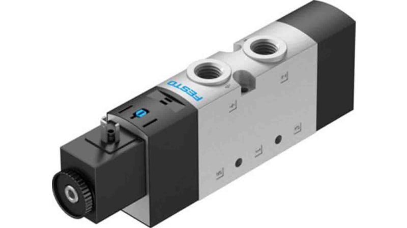 Festo 5/2 Monostable Solenoid Valve - Electrical G 1/4 VUVS Series