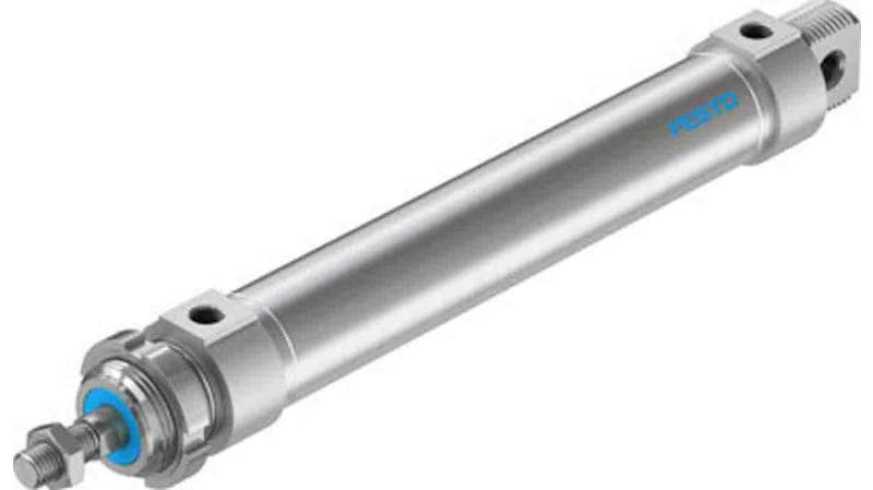 Festo Pneumatic Roundline Cylinder 32mm Bore, 160mm Stroke, DSNU Series, Double Acting
