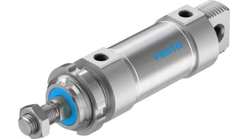 Festo Pneumatic Roundline Cylinder 50mm Bore, 40mm Stroke, DSNU Series, Double Acting