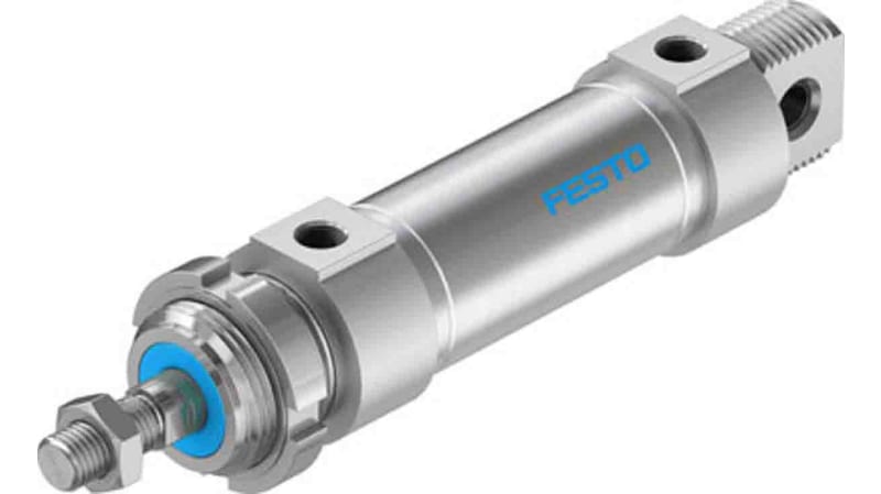 Festo Pneumatic Roundline Cylinder 32mm Bore, 40mm Stroke, DSNU Series, Double Acting