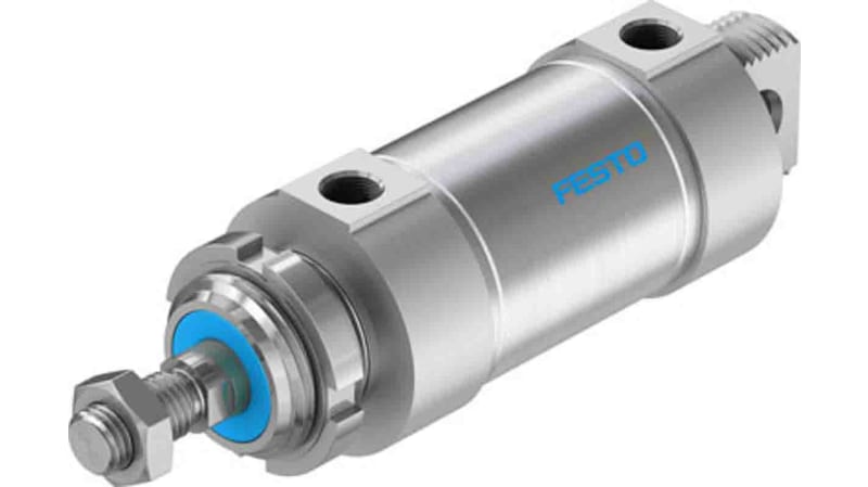 Festo Pneumatic Roundline Cylinder 63mm Bore, 40mm Stroke, DSNU Series, Double Acting