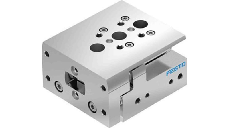 Festo Pneumatic Guided Cylinder 16mm Bore, 10mm Stroke, DGST Series, Double Acting