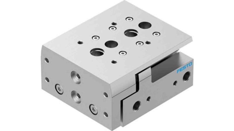 Festo Pneumatic Guided Cylinder 20mm Bore, 10mm Stroke, DGST Series, Double Acting