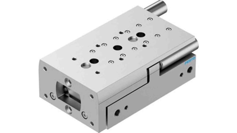 Festo Pneumatic Guided Cylinder 25mm Bore, 80mm Stroke, DGST Series, Double Acting