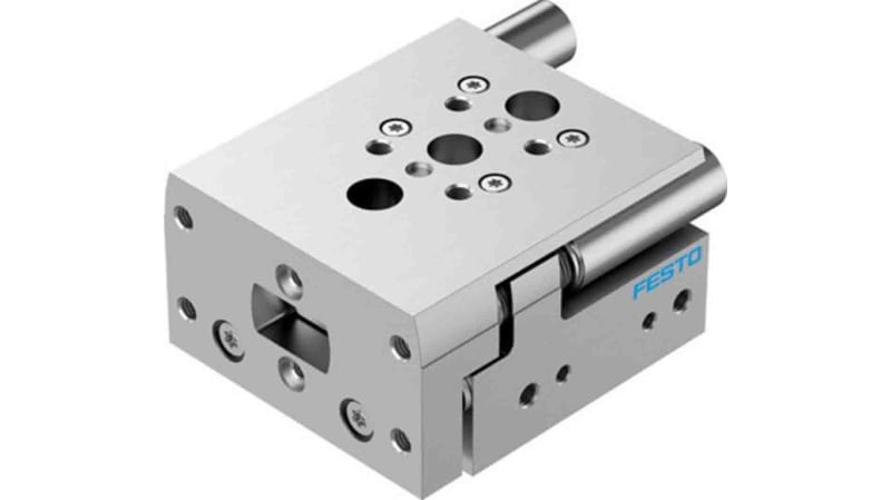 Festo Pneumatic Guided Cylinder 16mm Bore, 10mm Stroke, DGST Series, Double Acting
