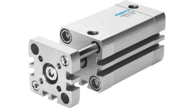 Festo Pneumatic Compact Cylinder 50mm Bore, 40mm Stroke, ADNGF Series, Double Acting
