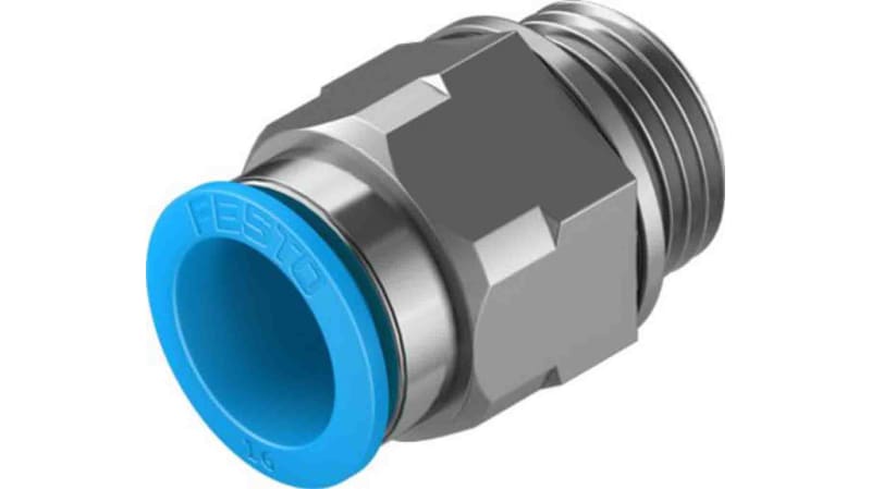 Festo Straight Threaded Adaptor to G 1/2 Male to Push In 16 mm