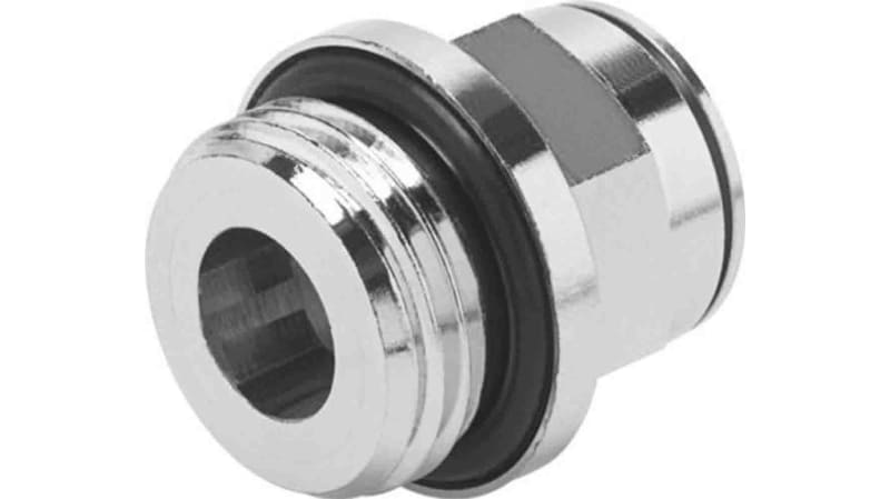Festo Straight Threaded Adaptor to G 1/2 Male to Push In 12 mm