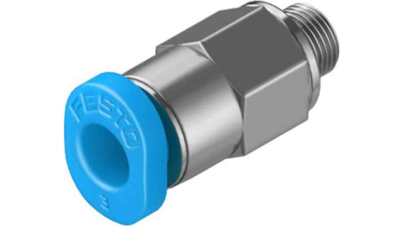 Festo Straight Threaded Adaptor to M3 Male to Push In 2 mm