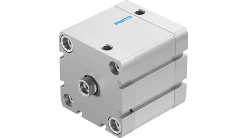 Festo Pneumatic Compact Cylinder 63mm Bore, 30mm Stroke, ADN Series, Double Acting