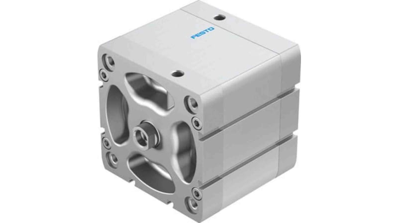 Festo Pneumatic Compact Cylinder 100mm Bore, 40mm Stroke, ADN Series, Double Acting