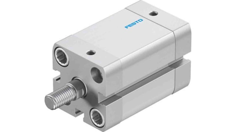 Festo Pneumatic Compact Cylinder 25mm Bore, 25mm Stroke, ADN Series, Double Acting