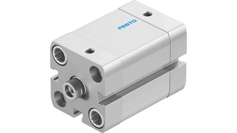 Festo Pneumatic Compact Cylinder 25mm Bore, 20mm Stroke, ADN Series, Double Acting