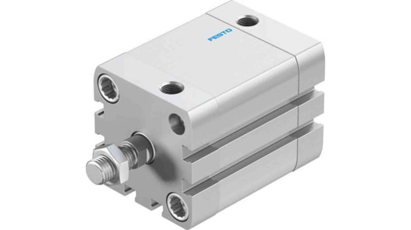 Festo Pneumatic Compact Cylinder 40mm Bore, 30mm Stroke, ADN Series, Double Acting