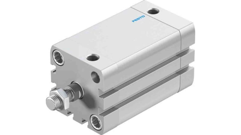 Festo Pneumatic Compact Cylinder 40mm Bore, 50mm Stroke, ADN Series, Double Acting