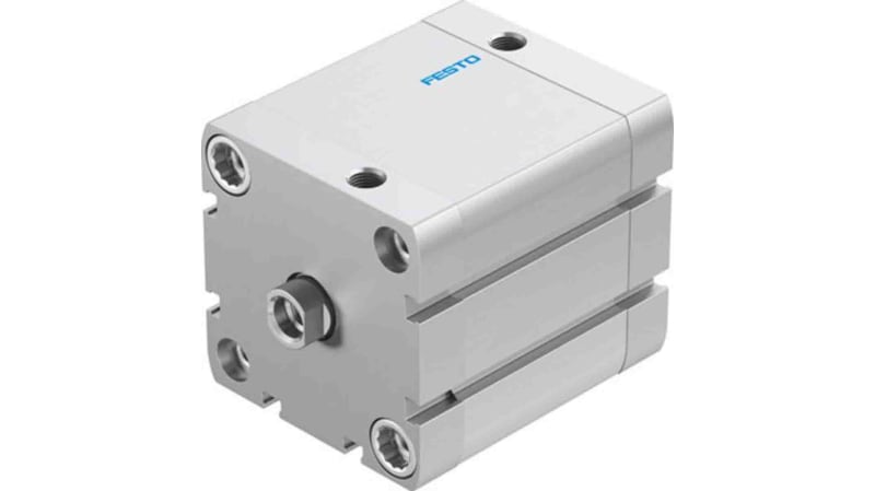 Festo Pneumatic Compact Cylinder 63mm Bore, 40mm Stroke, ADN Series, Double Acting