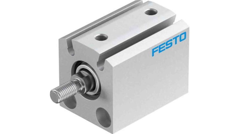 Festo Pneumatic Compact Cylinder 16mm Bore, 10mm Stroke, ADVC Series, Double Acting