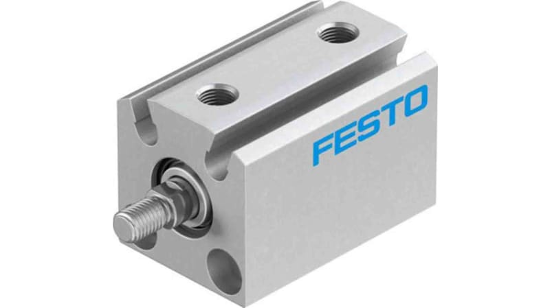 Festo Pneumatic Compact Cylinder 10mm Bore, 10mm Stroke, ADVC Series, Double Acting