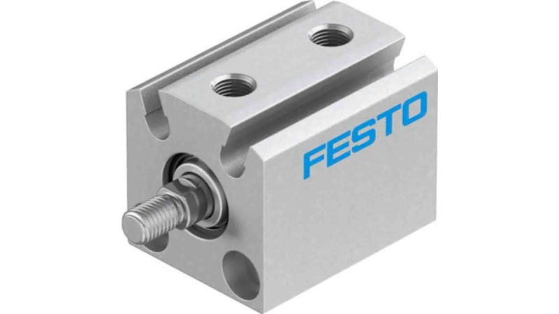 Festo Pneumatic Compact Cylinder 10mm Bore, 5mm Stroke, ADVC Series, Double Acting