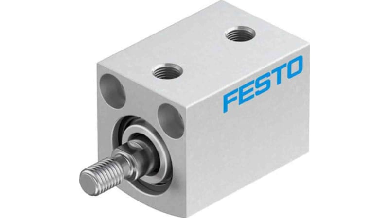 Festo Pneumatic Compact Cylinder 12mm Bore, 10mm Stroke, ADVC Series, Double Acting