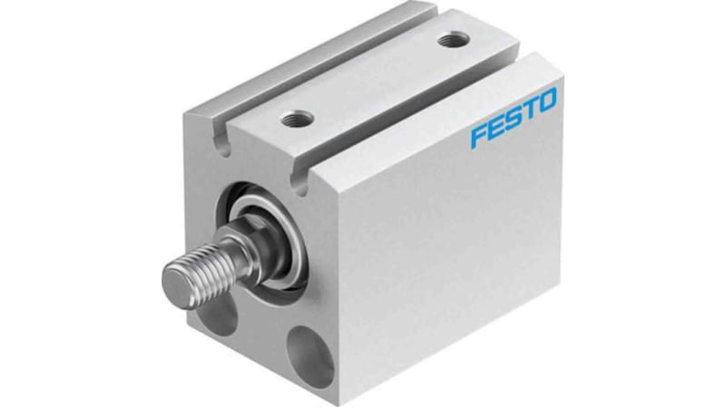 Festo Pneumatic Compact Cylinder 20mm Bore, 15mm Stroke, ADVC Series, Double Acting