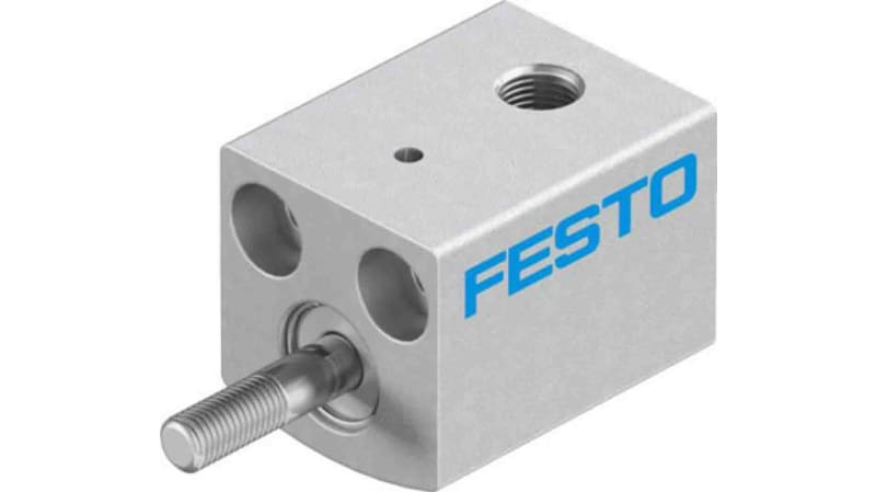 Festo Pneumatic Compact Cylinder 4mm Bore, 2.5mm Stroke, AEVC Series, Single Acting