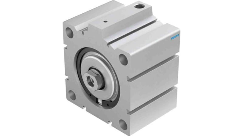 Festo Pneumatic Compact Cylinder 100mm Bore, 25mm Stroke, AEVC Series, Single Acting