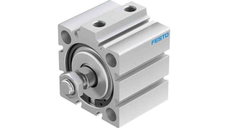 Festo Pneumatic Compact Cylinder 50mm Bore, 20mm Stroke, ADVC Series, Double Acting