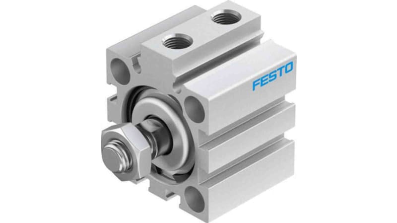 Festo Pneumatic Compact Cylinder 32mm Bore, 10mm Stroke, ADVC Series, Double Acting