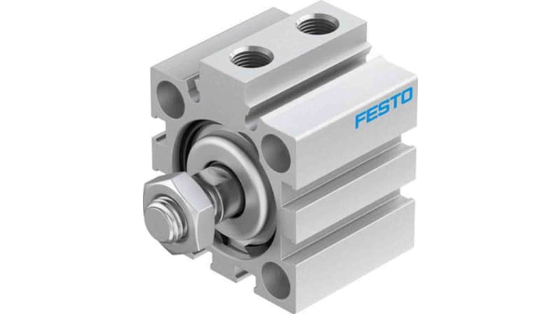 Festo Pneumatic Compact Cylinder 32mm Bore, 5mm Stroke, ADVC Series, Double Acting