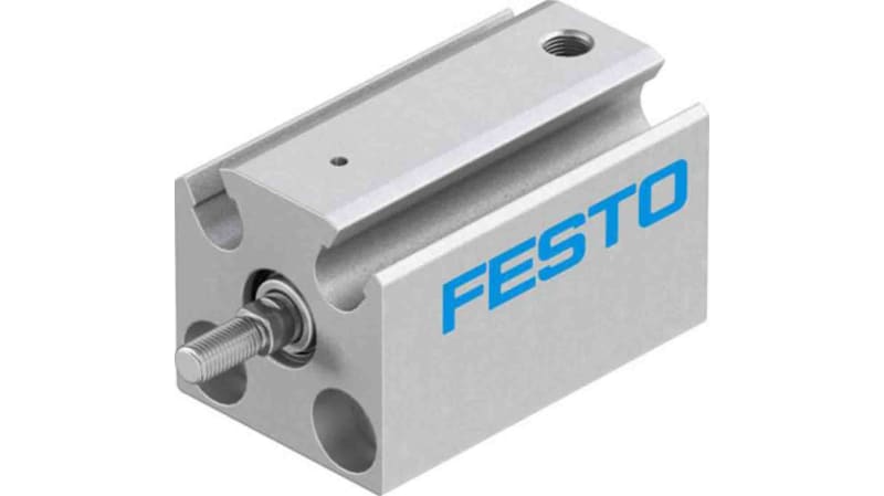 Festo Pneumatic Compact Cylinder 6mm Bore, 5mm Stroke, AEVC Series, Single Acting