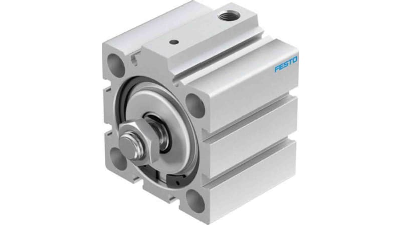 Festo Pneumatic Compact Cylinder 50mm Bore, 25mm Stroke, AEVC Series, Single Acting