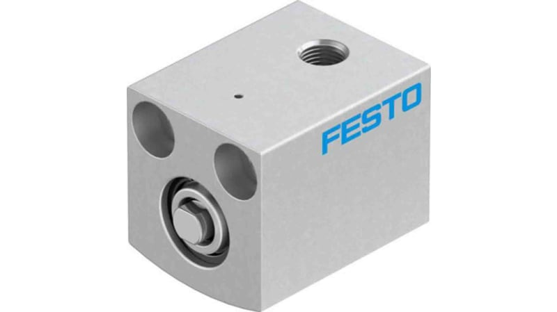 Festo Pneumatic Compact Cylinder 10mm Bore, 10mm Stroke, AEVC Series, Single Acting