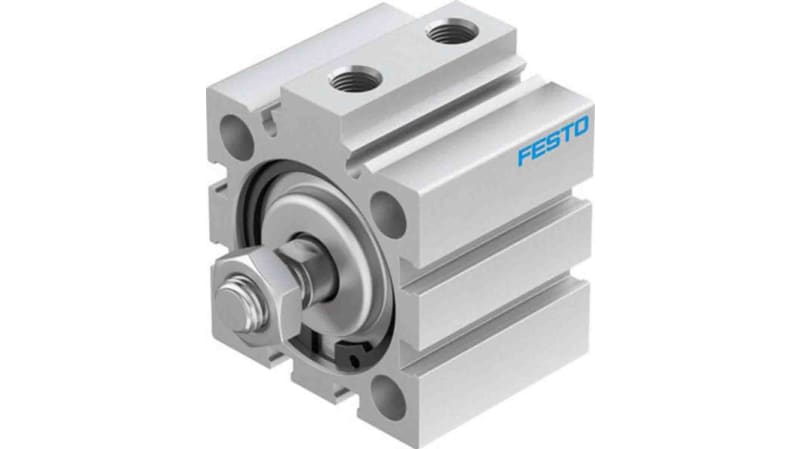 Festo Pneumatic Compact Cylinder 40mm Bore, 15mm Stroke, ADVC Series, Double Acting