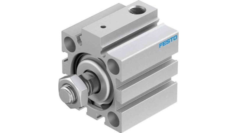 Festo Pneumatic Compact Cylinder 32mm Bore, 10mm Stroke, AEVC Series, Single Acting