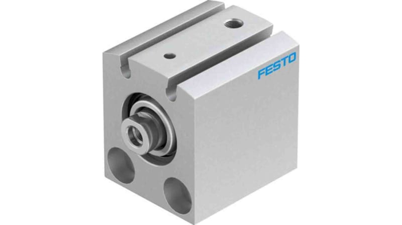 Festo Pneumatic Compact Cylinder 20mm Bore, 5mm Stroke, AEVC Series, Single Acting