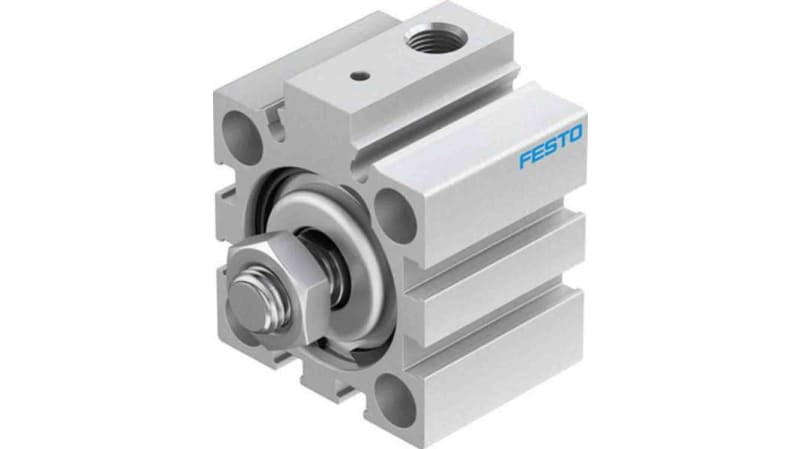 Festo Pneumatic Compact Cylinder 32mm Bore, 10mm Stroke, AEVC Series, Single Acting