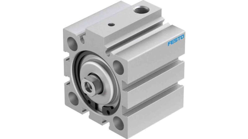 Festo Pneumatic Compact Cylinder 40mm Bore, 10mm Stroke, AEVC Series, Single Acting