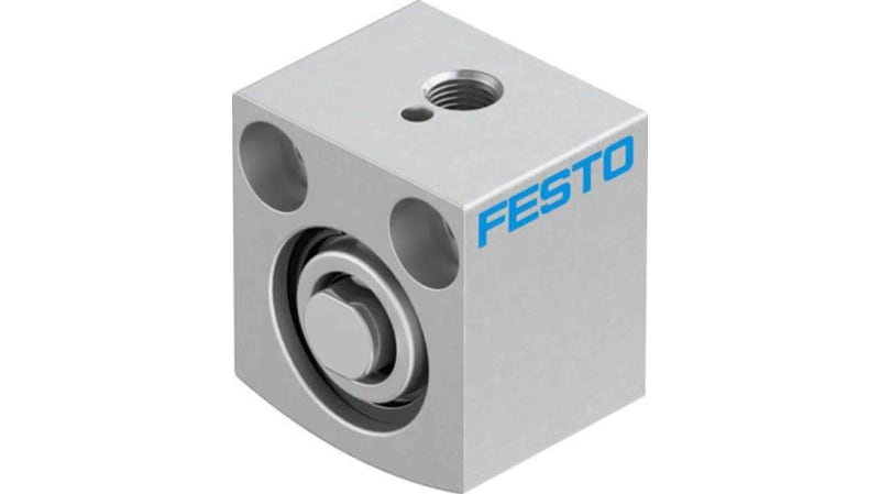 Festo Pneumatic Compact Cylinder 12mm Bore, 5mm Stroke, AEVC Series, Single Acting