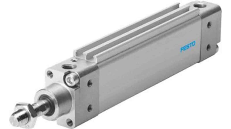 Festo Pneumatic Compact Cylinder 25mm Bore, 500mm Stroke, DZH-25-500-PPV-A Series, Double Acting