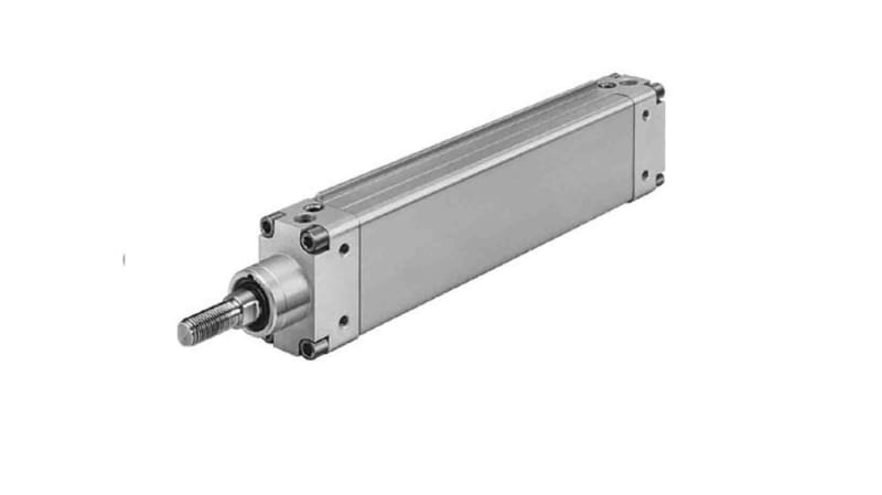 Festo Pneumatic Compact Cylinder 63mm Bore, 250mm Stroke, DZH-63-250-PPV-A Series, Double Acting