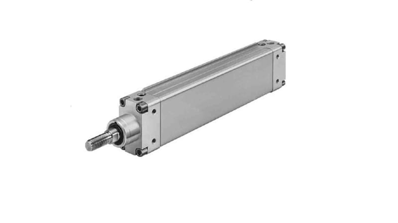 Festo Pneumatic Compact Cylinder 63mm Bore, 200mm Stroke, DZH-63-200-PPV-A Series, Double Acting